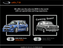 Tablet Screenshot of mini-delta.com